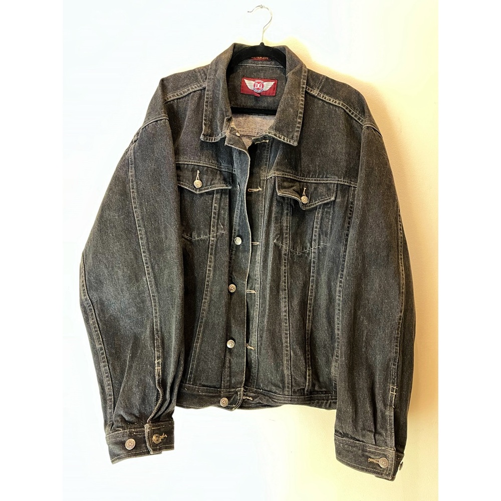 DG • Black Denim Jacket • XXL